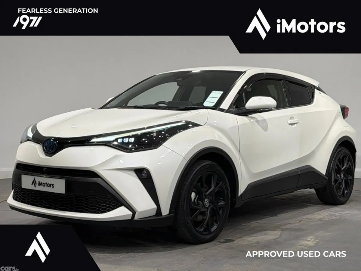 Toyota C-HR SUV, Petrol Hybrid, 2021, White
