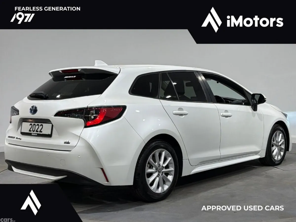 Toyota Corolla Estate, Petrol Hybrid, 2022, White