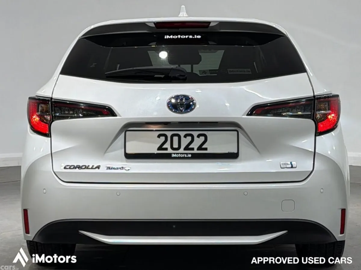 Toyota Corolla Estate, Petrol Hybrid, 2022, White