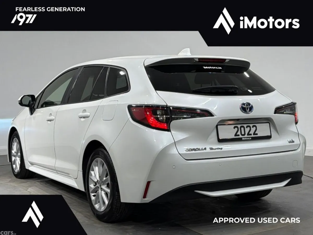 Toyota Corolla Estate, Petrol Hybrid, 2022, White