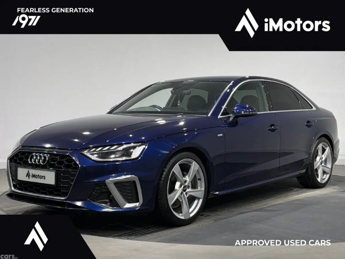 Audi A4 Saloon, Diesel, 2022, Blue