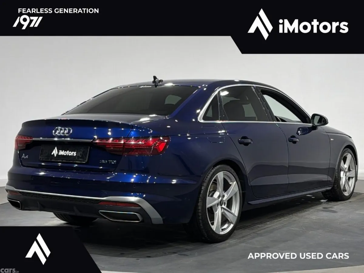 Audi A4 Saloon, Diesel, 2022, Blue