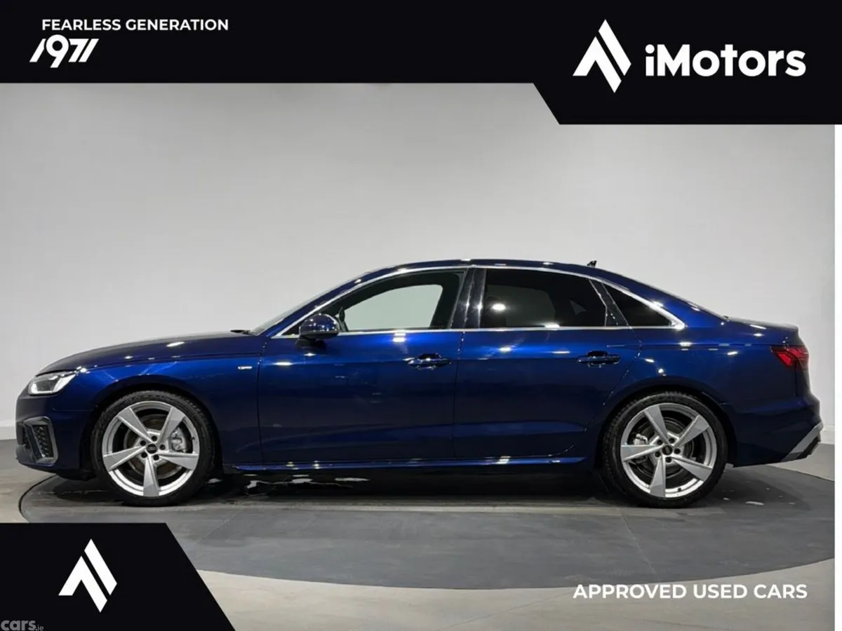 Audi A4 Saloon, Diesel, 2022, Blue