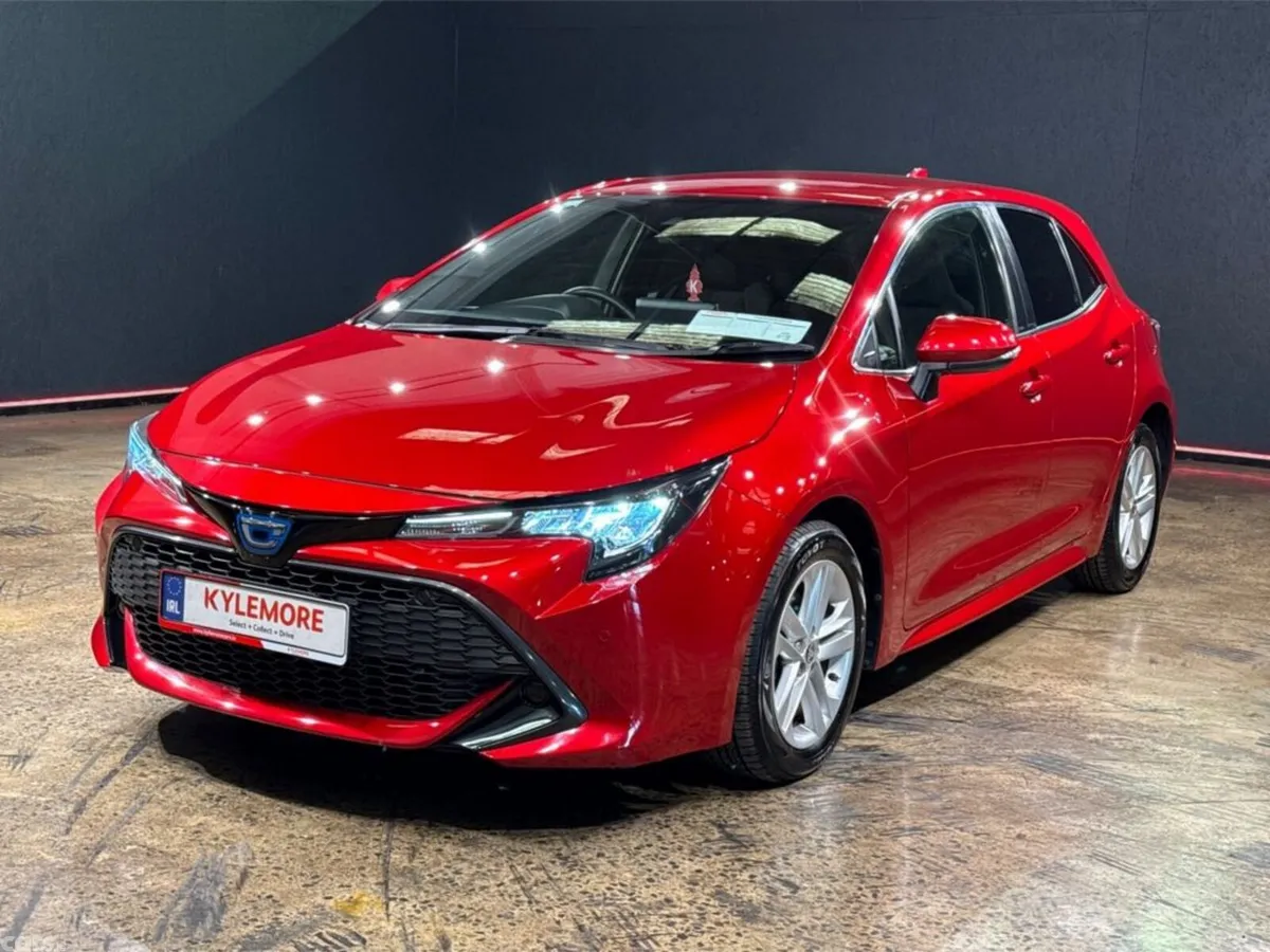 Toyota Corolla Hatchback, Petrol Hybrid, 2021, Red