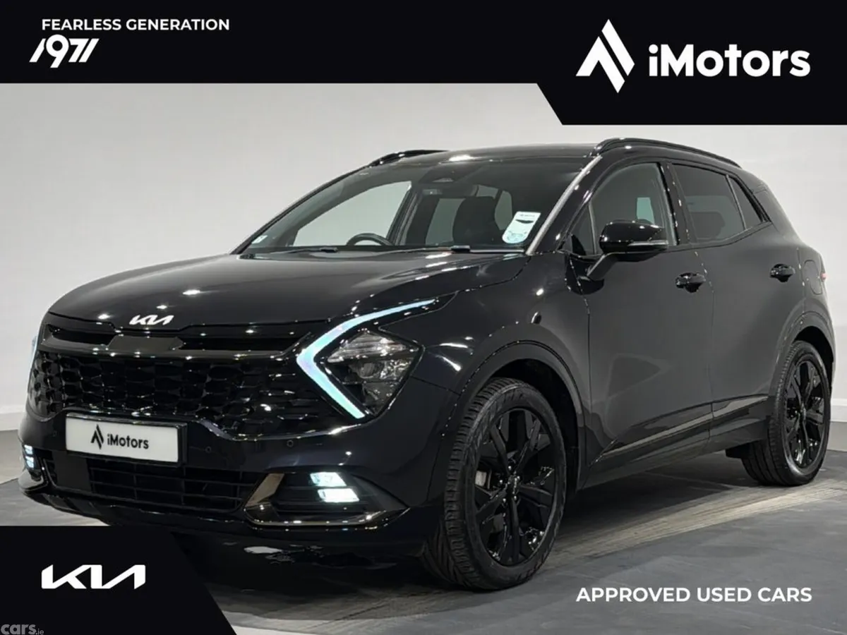 Kia Sportage SUV, Petrol Plug-in Hybrid, 2025, Black
