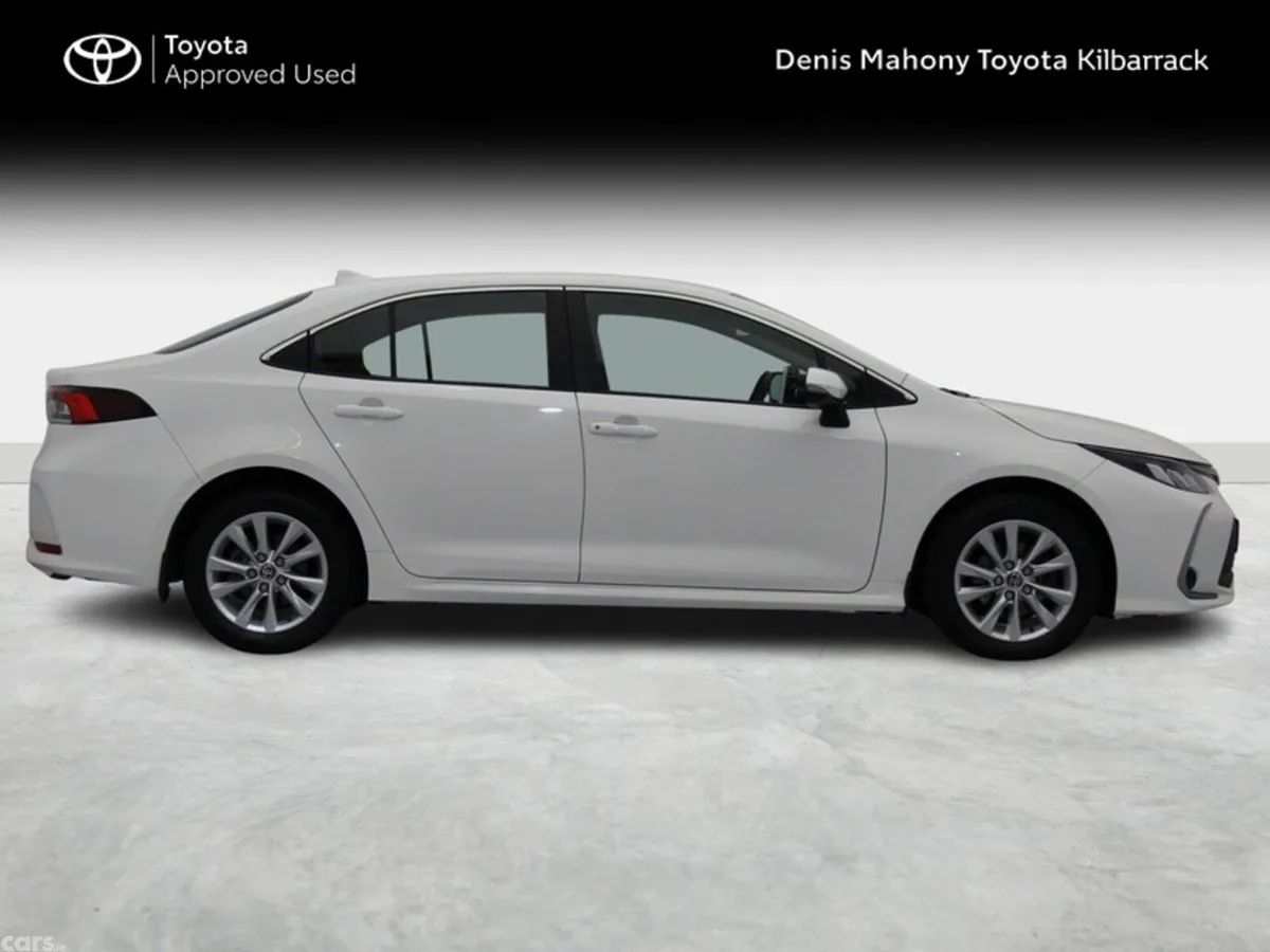 Toyota Corolla Saloon, Petrol Hybrid, 2024, White