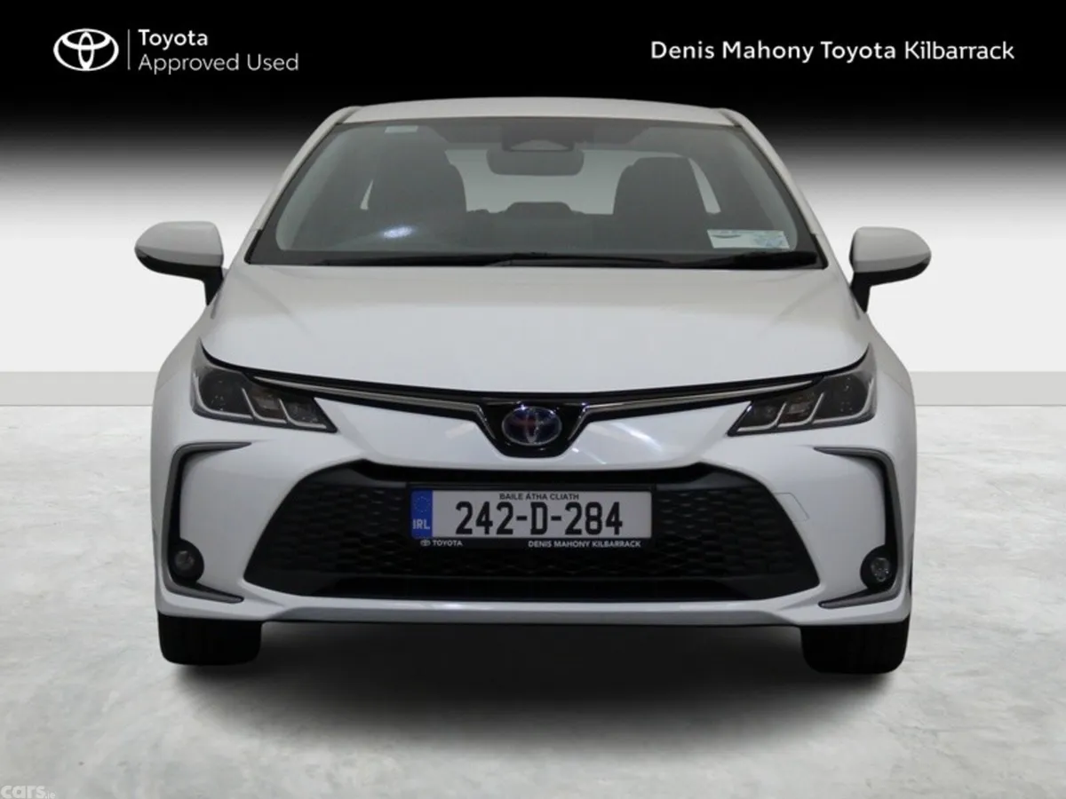 Toyota Corolla Saloon, Petrol Hybrid, 2024, White