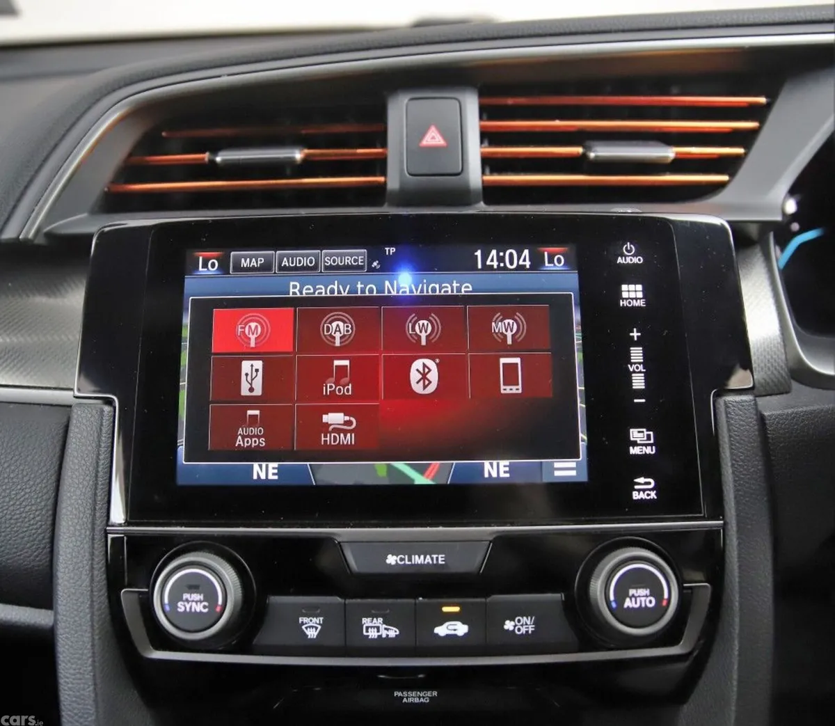 Honda Civic Hatchback, Petrol, 2019, Red
