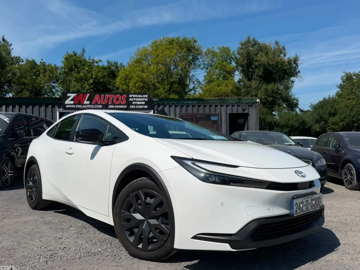 Toyota Prius Hatchback, Petrol Hybrid, 2024, White