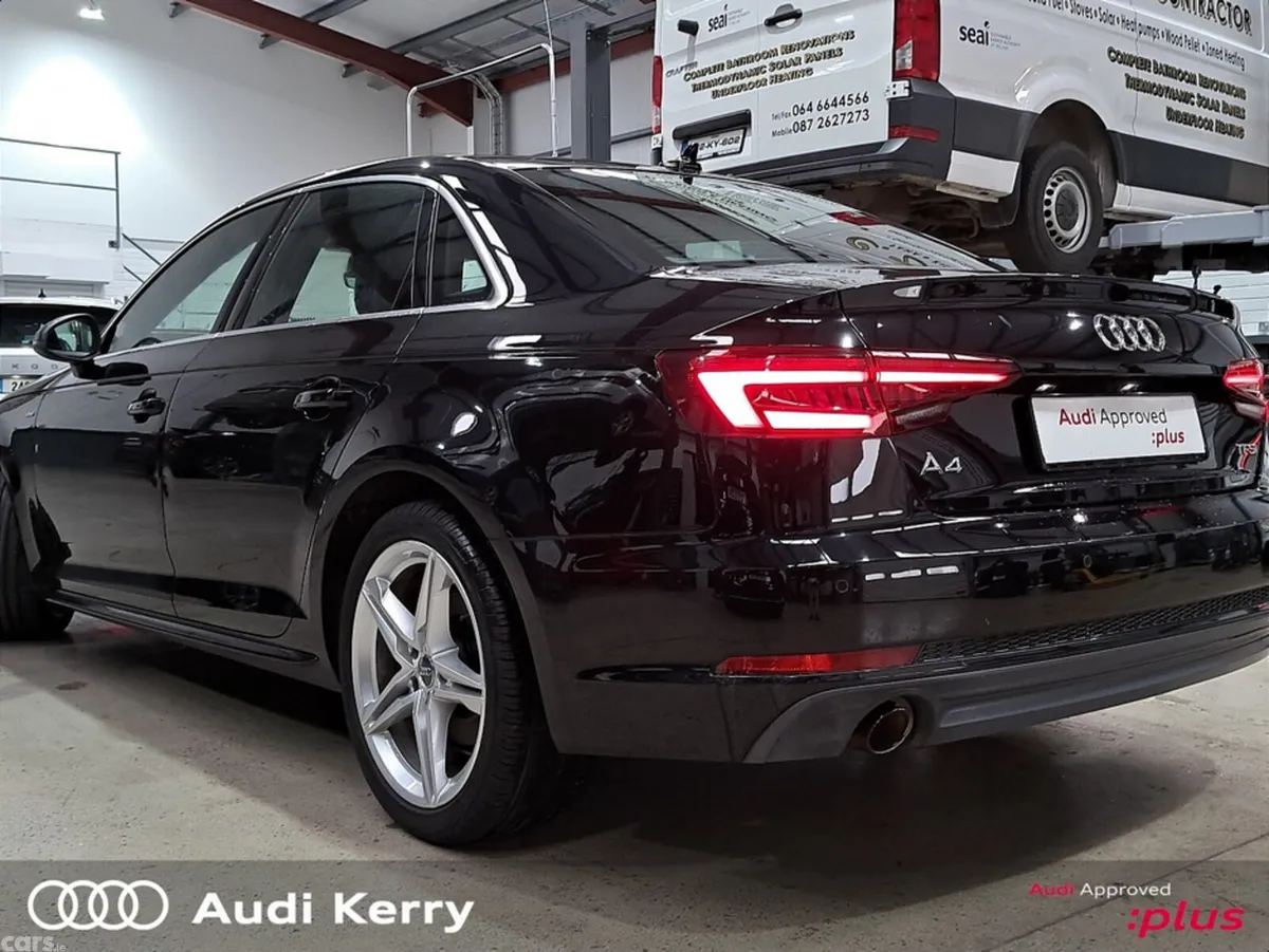 Audi A4 Saloon, Petrol, 2017, Black