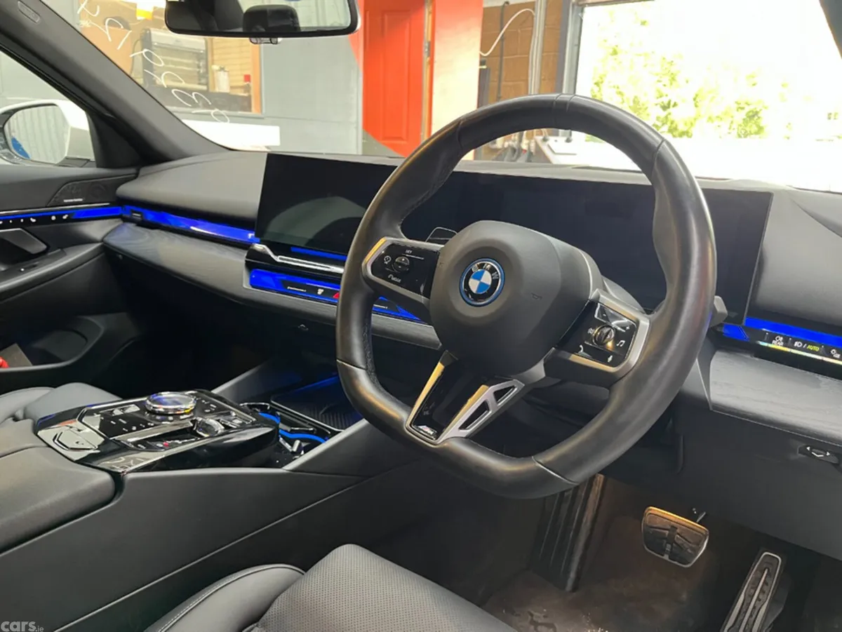 BMW i5 Saloon, Electric, 2024, White