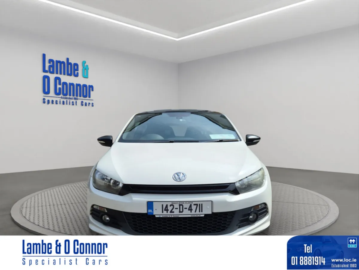 Volkswagen Scirocco Coupe, Diesel, 2014, White