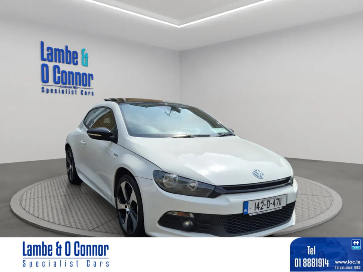 Volkswagen Scirocco Coupe, Diesel, 2014, White
