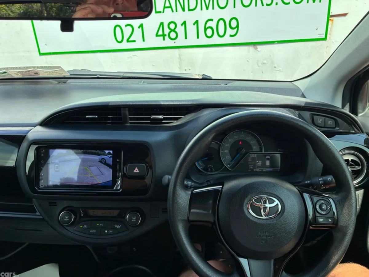 Toyota Vitz Hatchback, Petrol Hybrid, 2019, Black