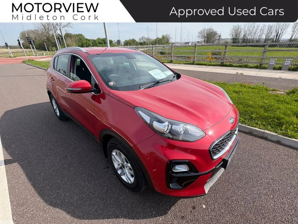 Kia Sportage SUV, Diesel, 2020, Red