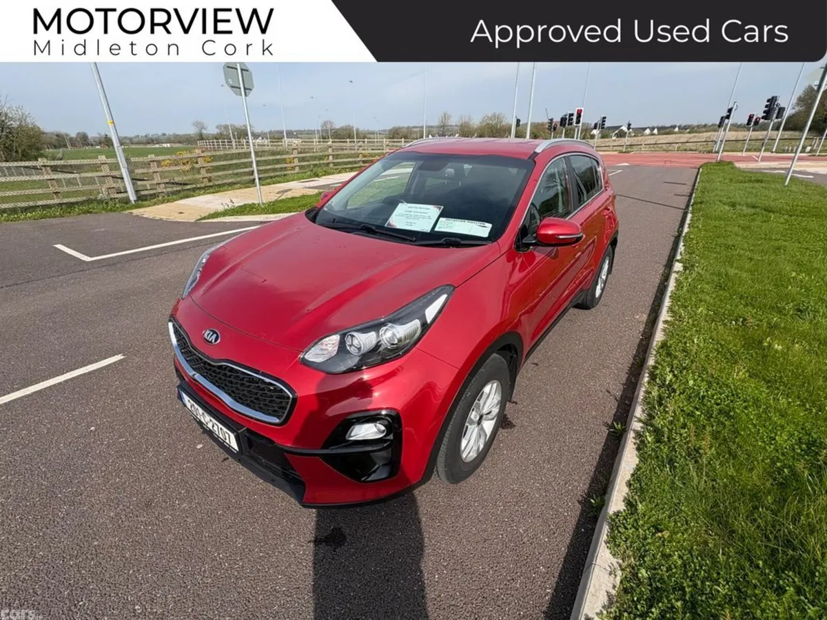 Kia Sportage SUV, Diesel, 2020, Red