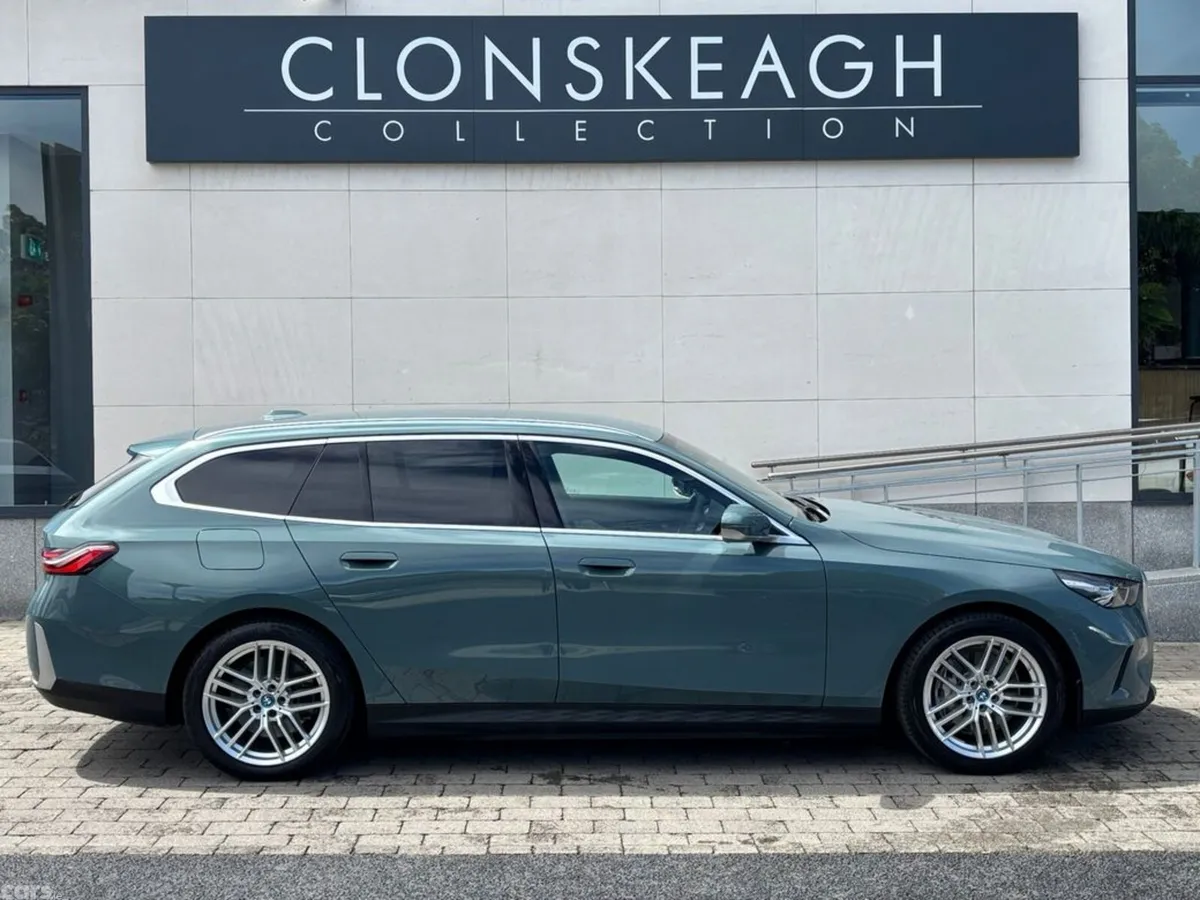 BMW i5 Estate, Electric, 2025, Green
