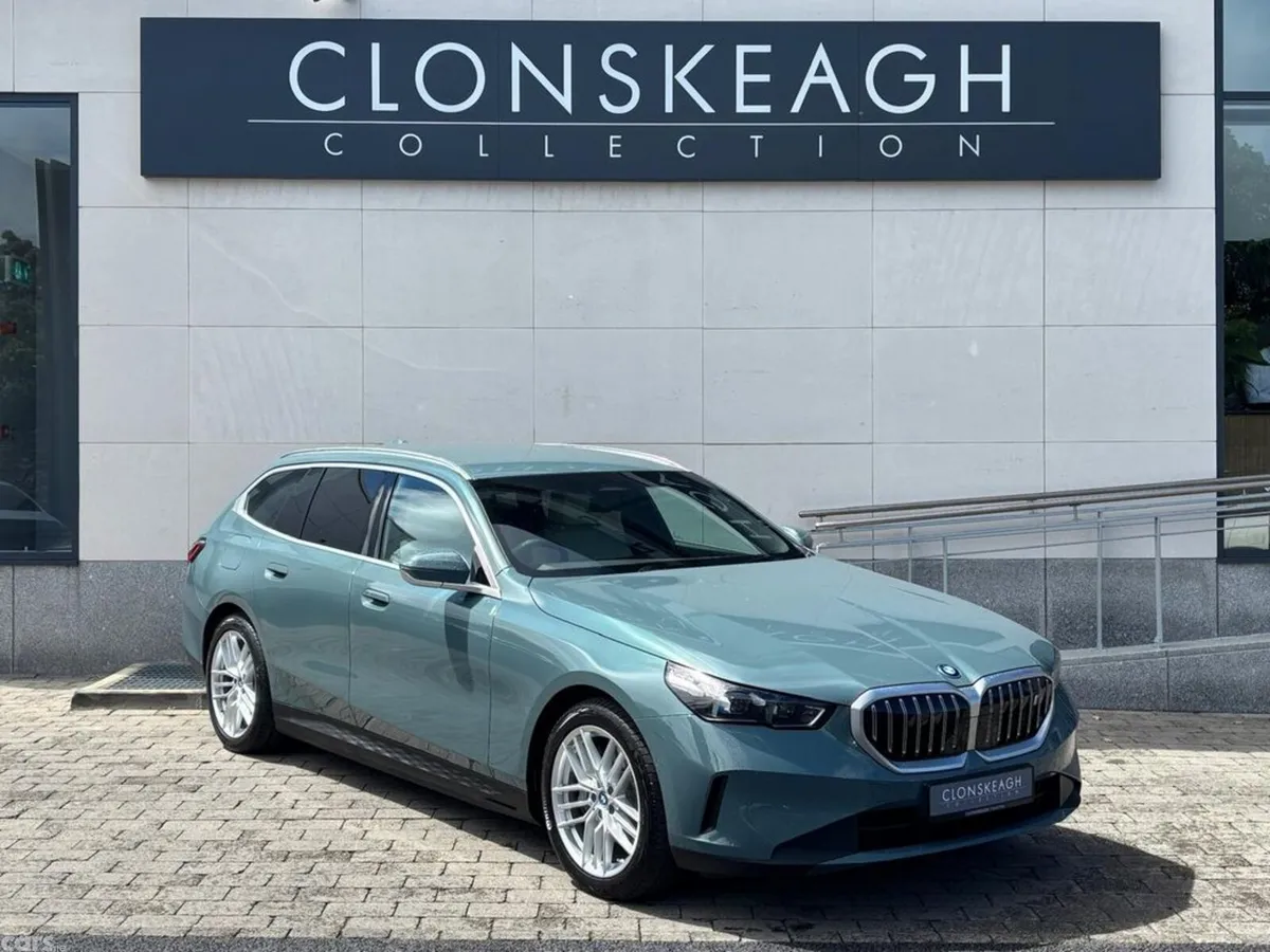 BMW i5 Estate, Electric, 2025, Green