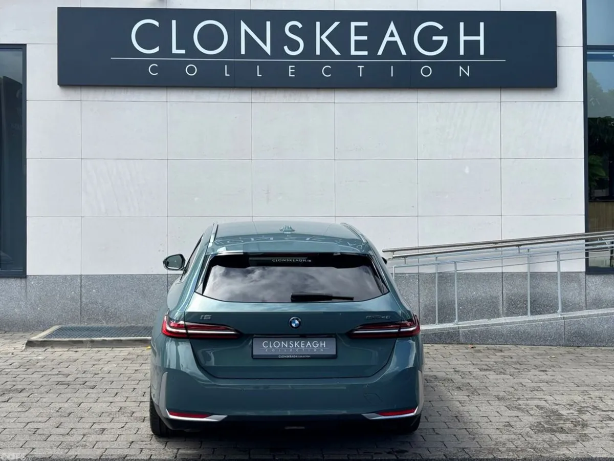 BMW i5 Estate, Electric, 2025, Green