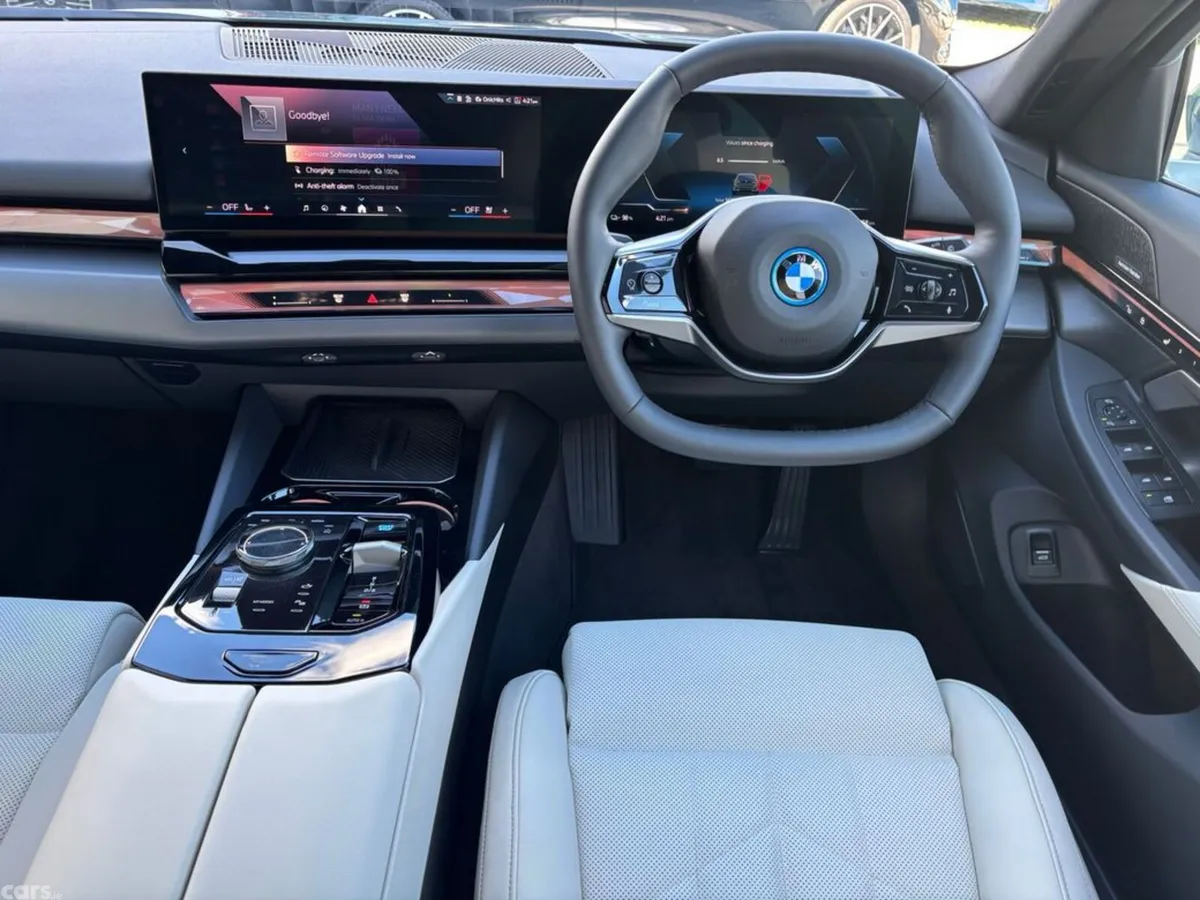 BMW i5 Estate, Electric, 2025, Green