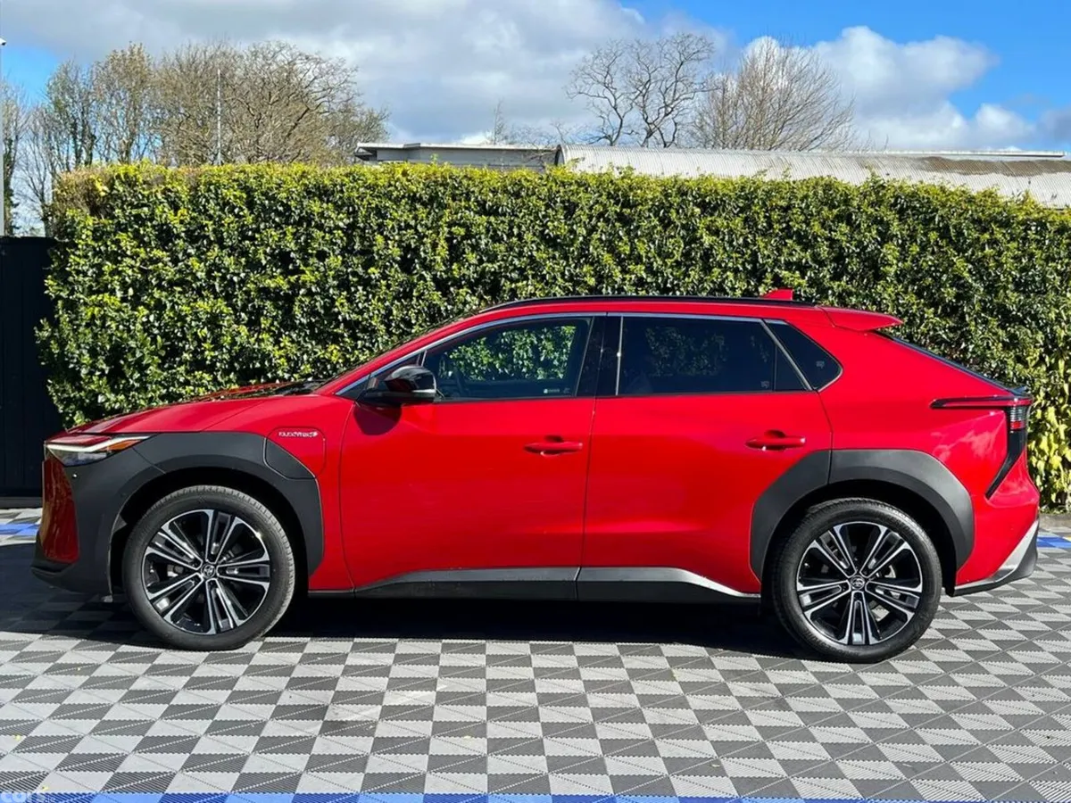 Toyota bZ4X SUV, Electric, 2024, Red