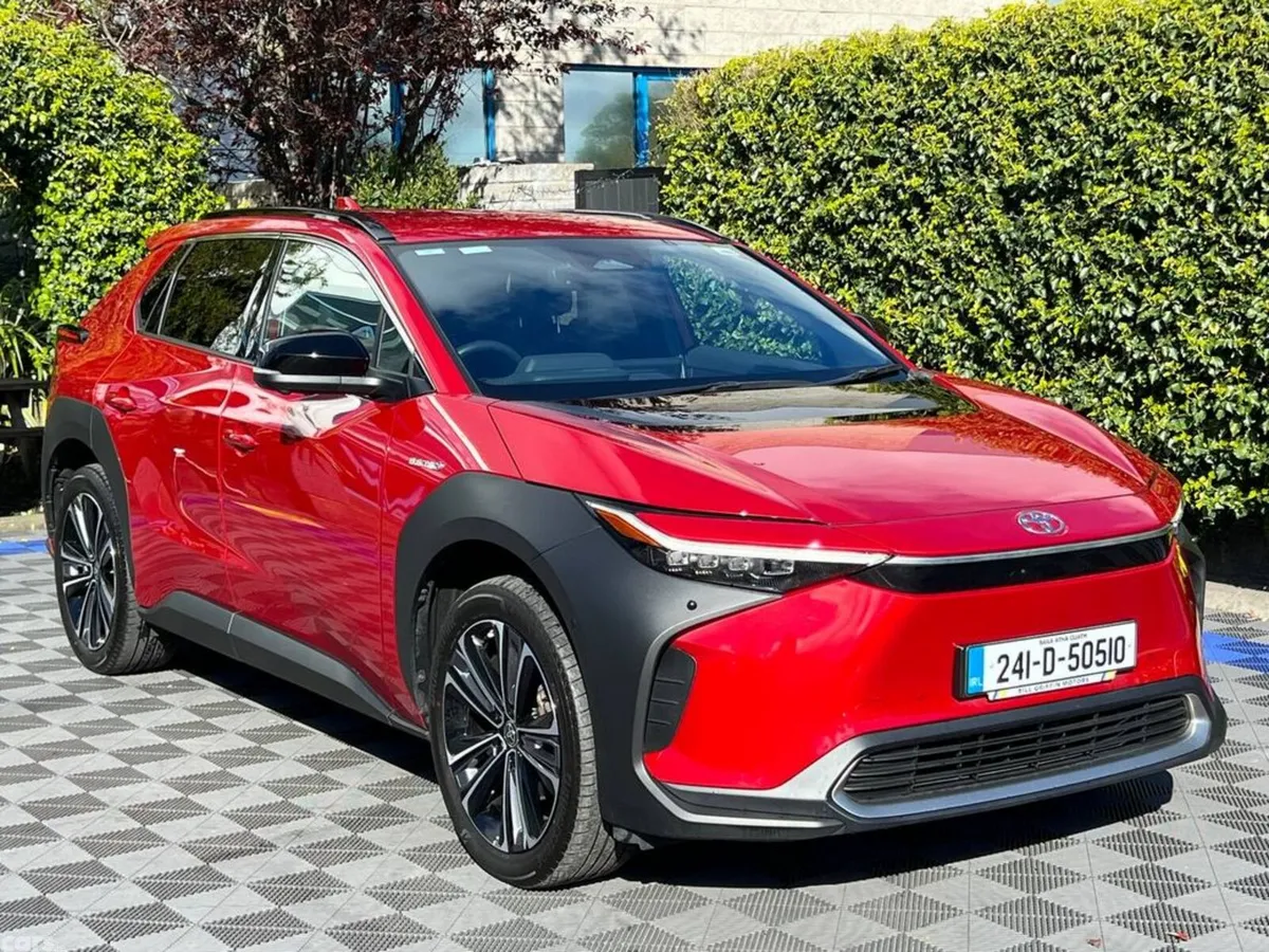 Toyota bZ4X SUV, Electric, 2024, Red