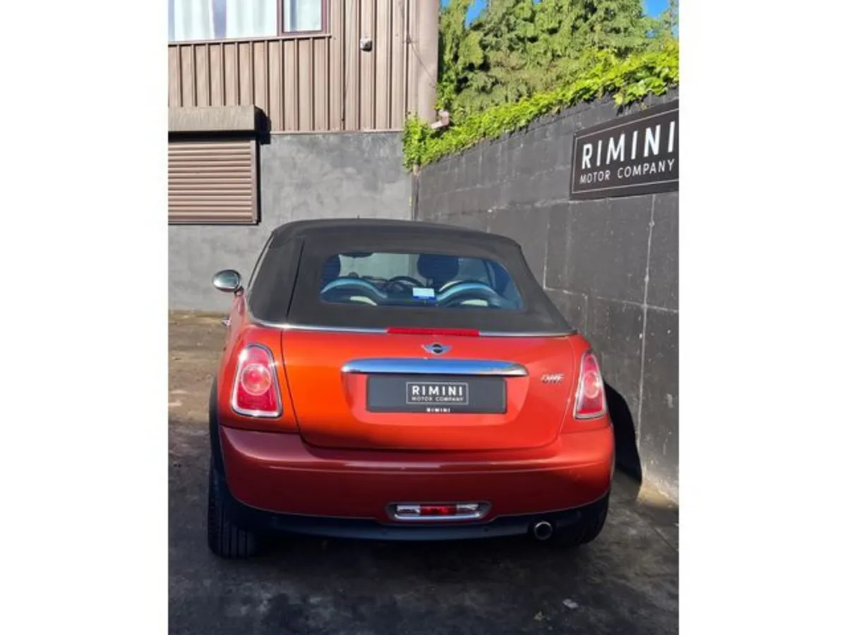 Mini Cooper Convertible, Petrol, 2012, Orange