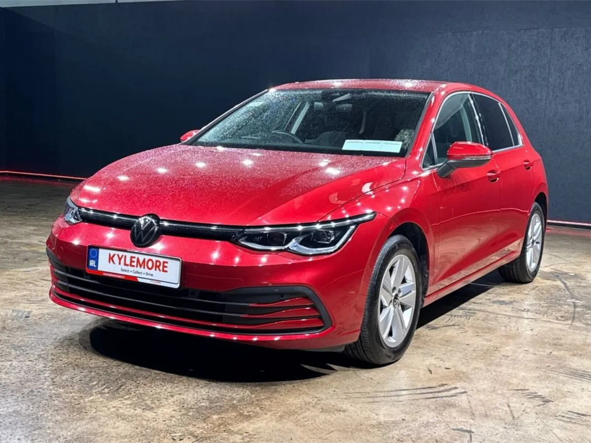 Volkswagen Golf Hatchback, Petrol Hybrid, 2023, Red
