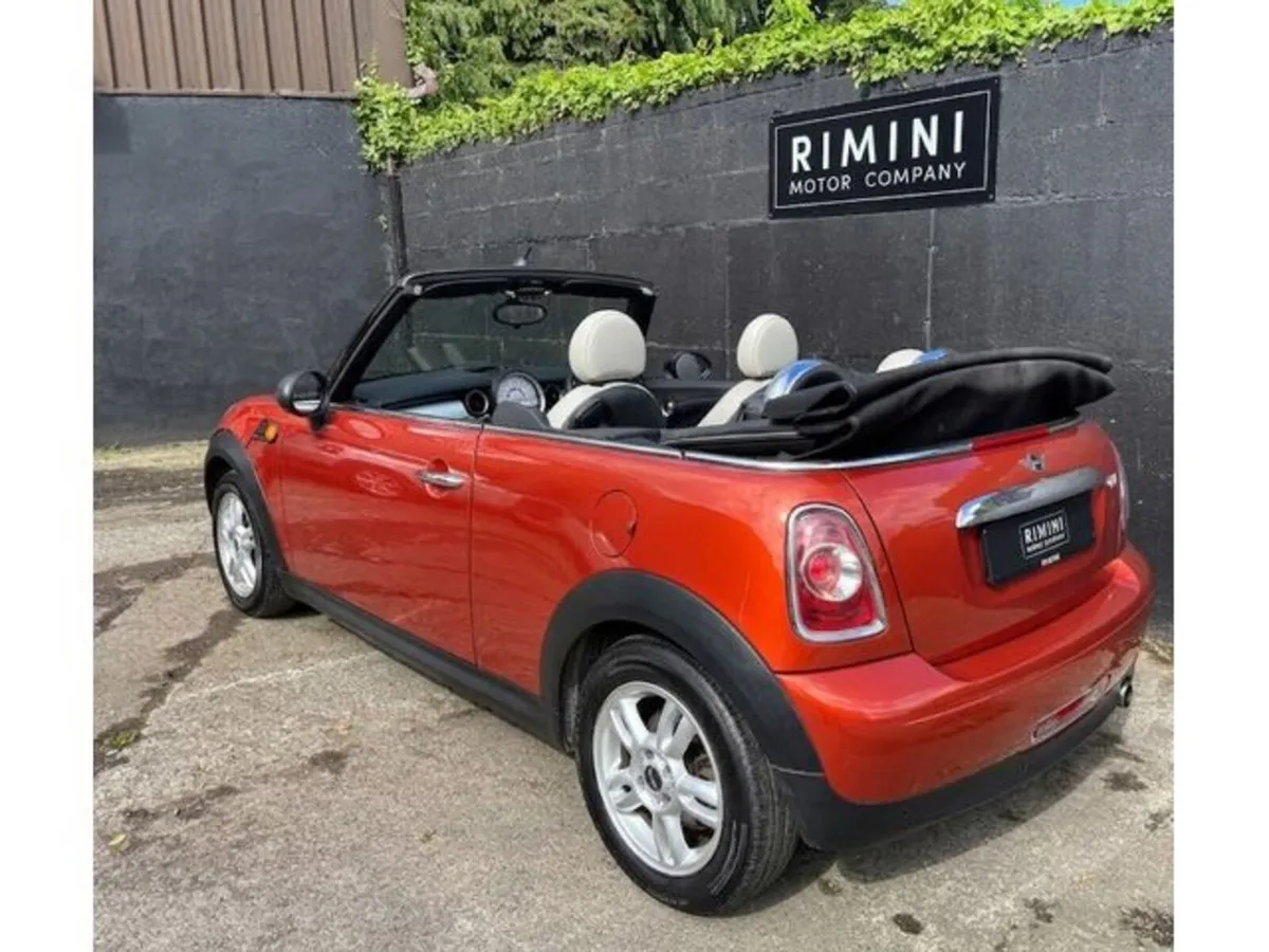 Mini Cooper Convertible, Petrol, 2012, Orange