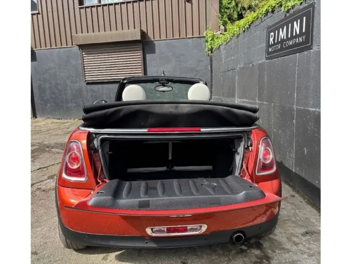 Mini Cooper Convertible, Petrol, 2012, Orange
