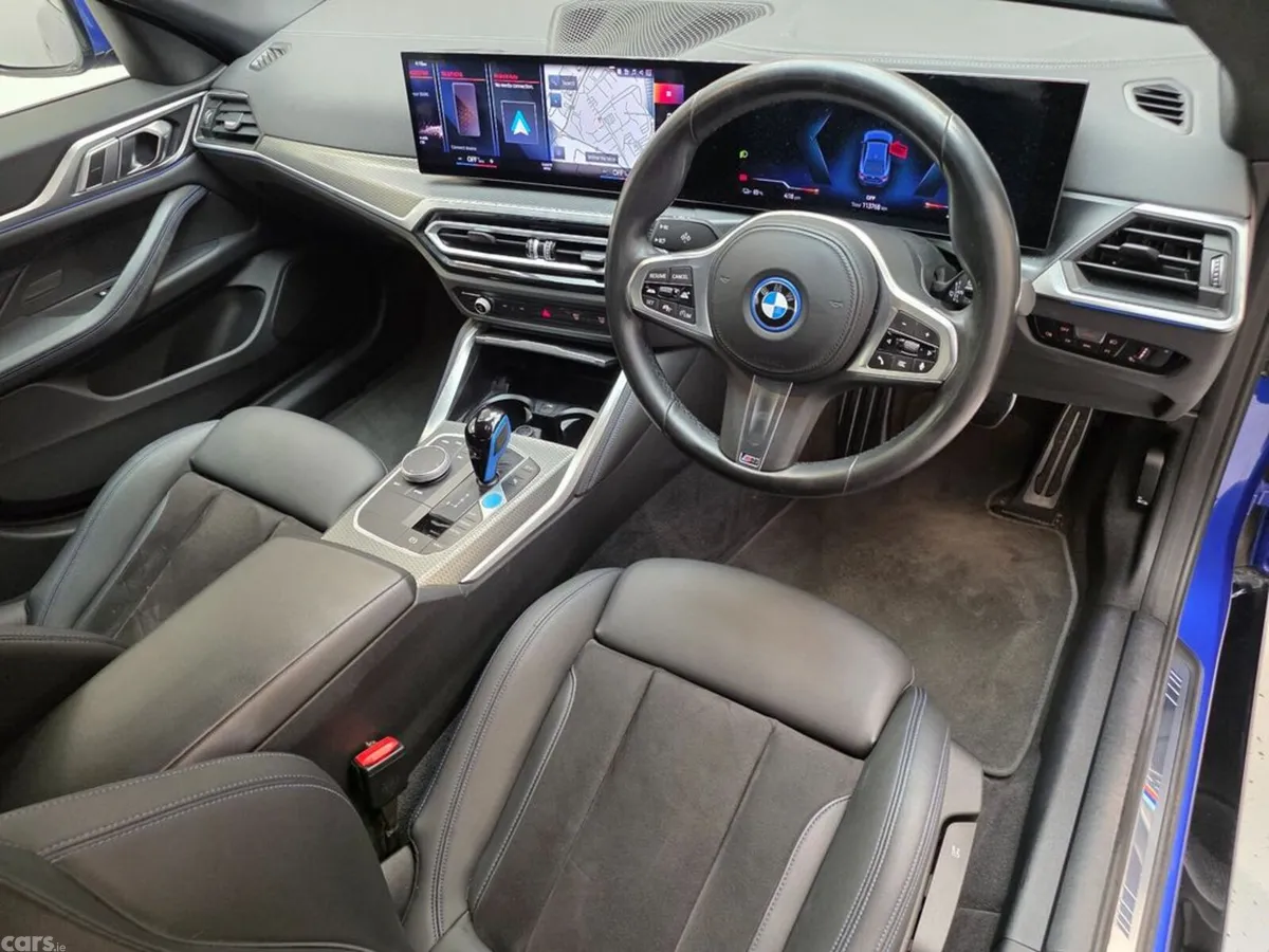 BMW i4 Saloon, Electric, 2023, Blue