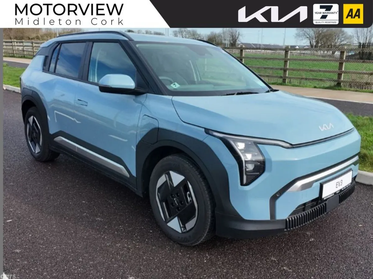 Kia EV3 SUV, Electric, 2027, Blue