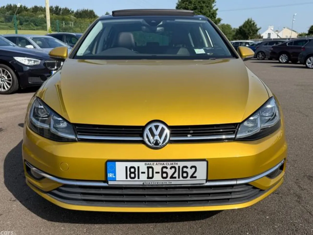 Volkswagen Golf Hatchback, Petrol, 2018, Yellow