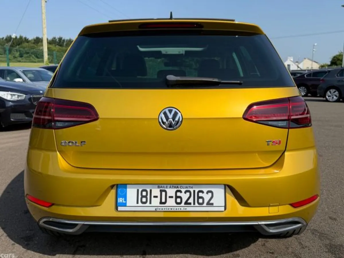 Volkswagen Golf Hatchback, Petrol, 2018, Yellow