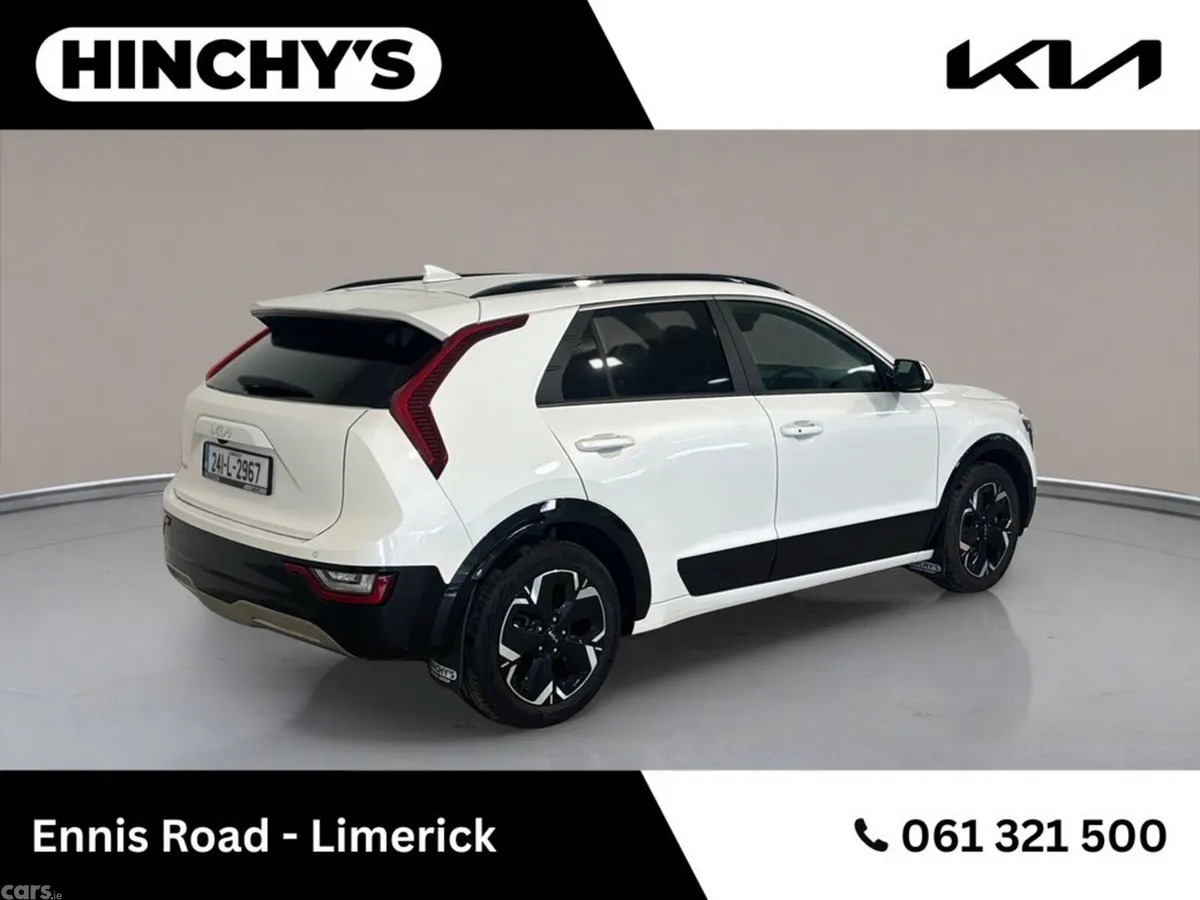 Kia Niro MPV, Electric, 2024, White