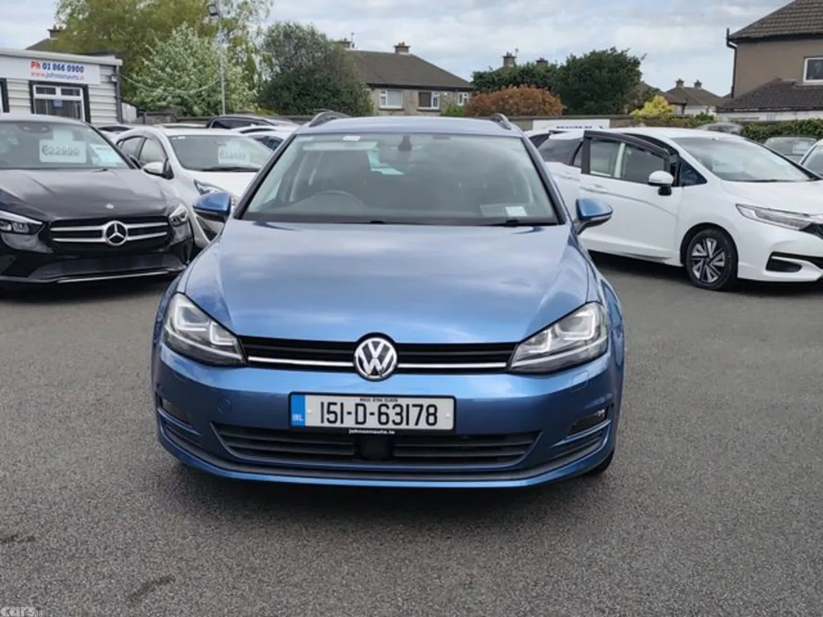 Volkswagen Golf Estate, Petrol, 2015, Blue