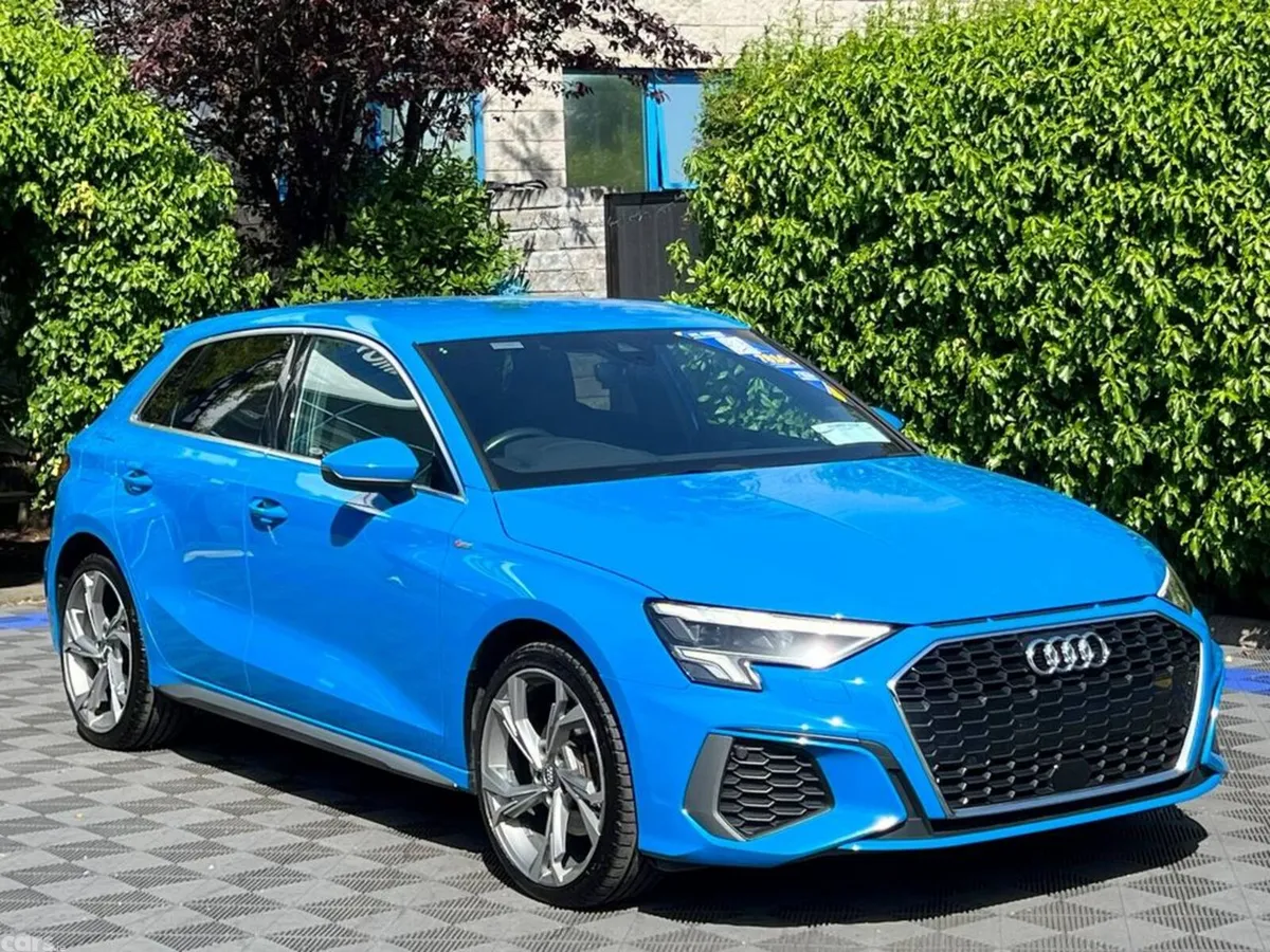 Audi A3 Hatchback, Petrol Plug-in Hybrid, 2023, Blue
