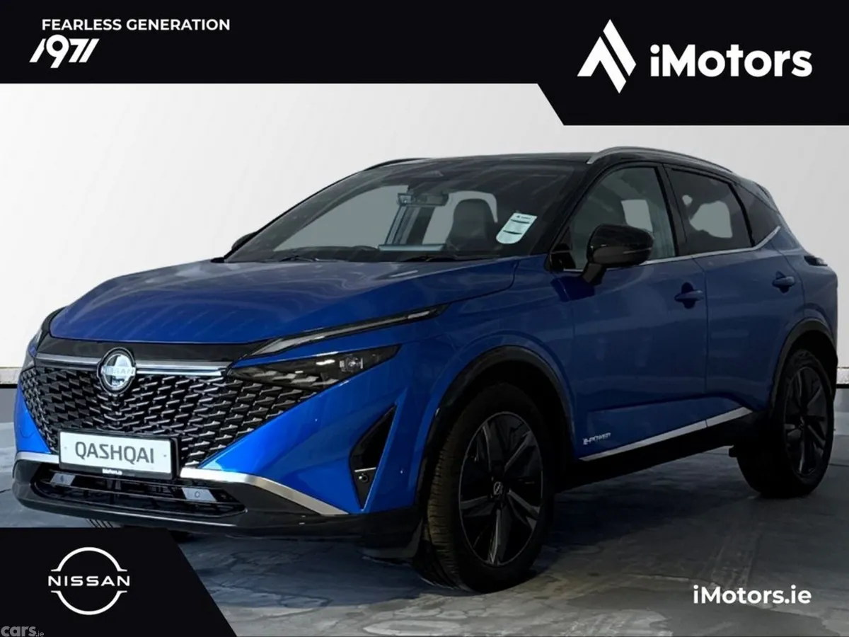 Nissan Qashqai SUV, Petrol Hybrid, 2027, Blue