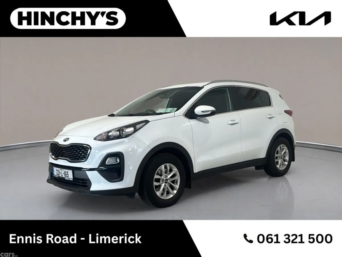 Kia Sportage Van, Diesel Hybrid, 2022, White