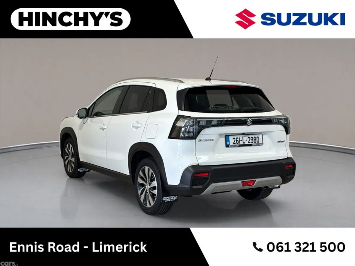 Suzuki S-CROSS Hatchback, Petrol Hybrid, 2026, White