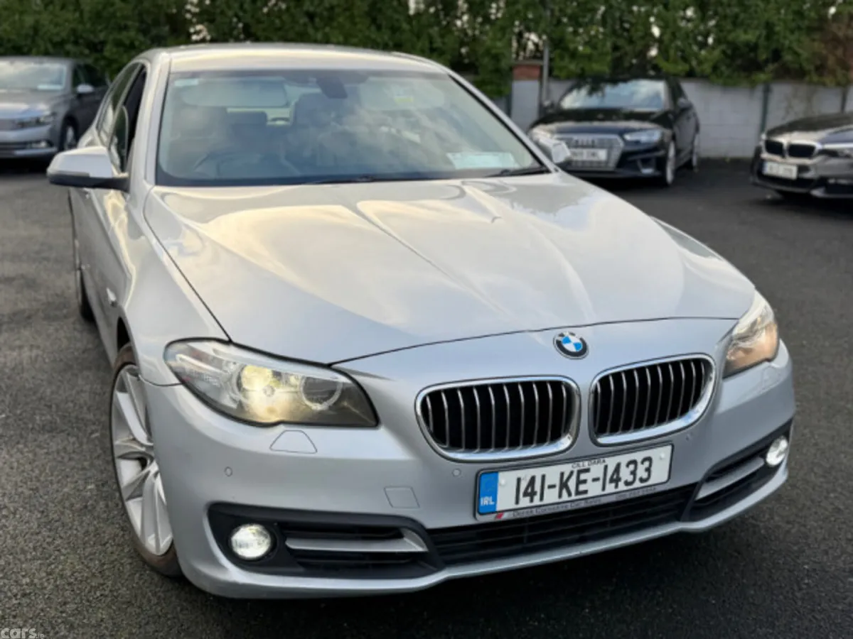 BMW 5-Series Saloon, Diesel, 2014, Silver