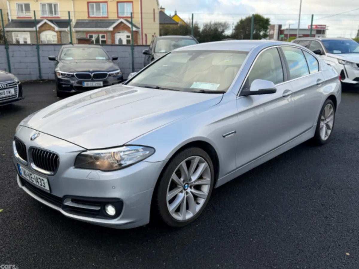 BMW 5-Series Saloon, Diesel, 2014, Silver