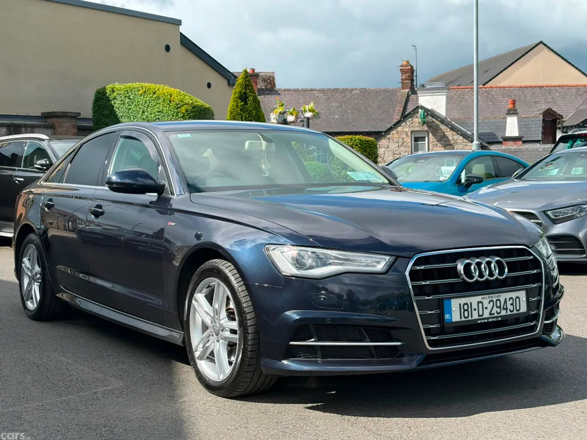 Audi A6 Saloon, Diesel, 2018, Blue