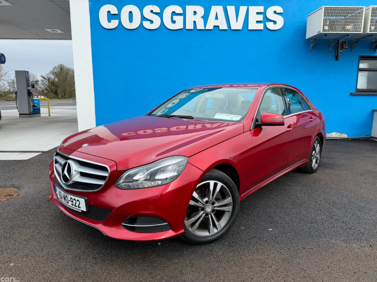 Mercedes-Benz E-Class Saloon, Diesel, 2015, Red