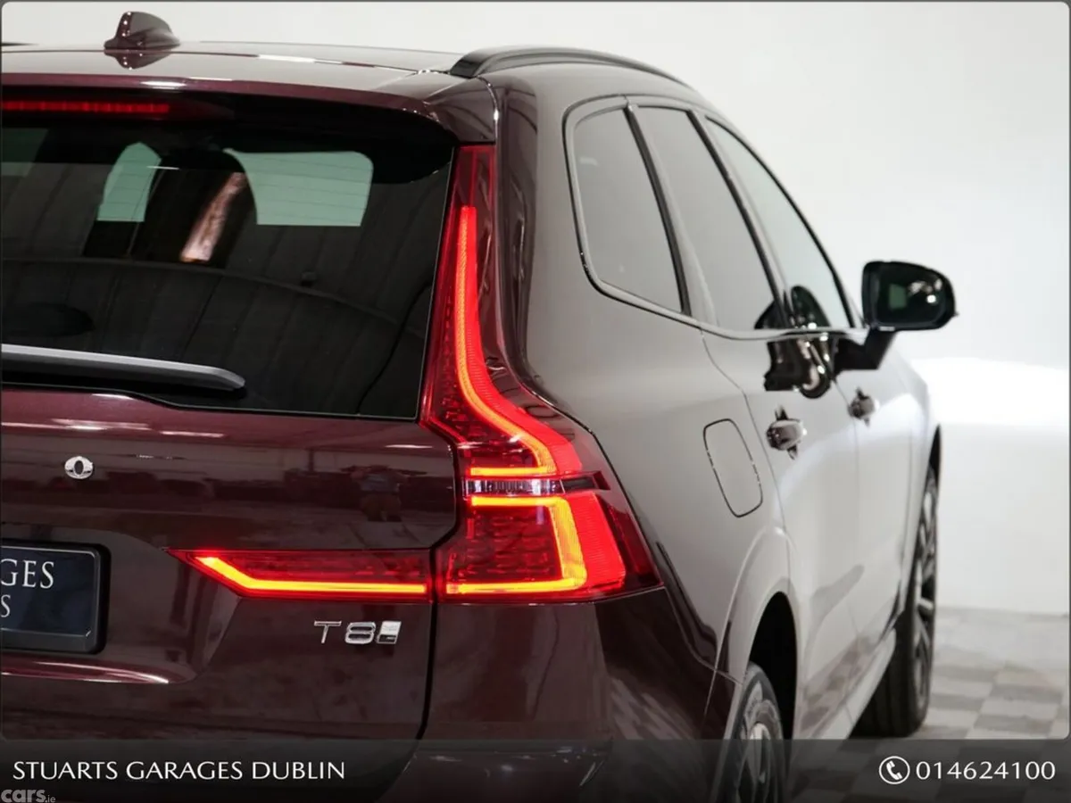 Volvo XC60 Estate, Petrol Plug-in Hybrid, 2025, Red