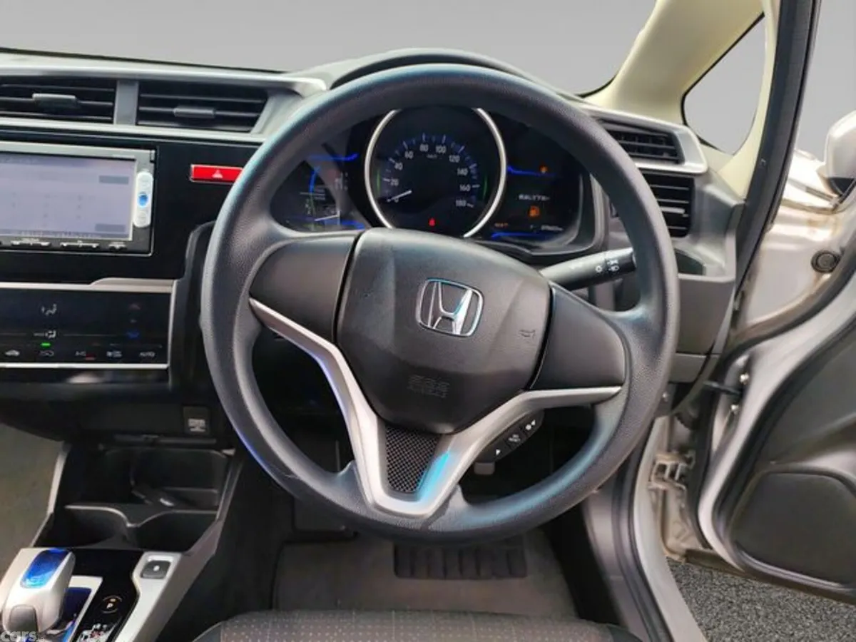 Honda Fit Hatchback, Petrol Hybrid, 2015, Silver