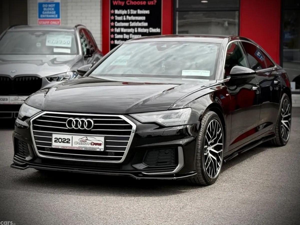 Audi A6 Saloon, Petrol Plug-in Hybrid, 2022, Black