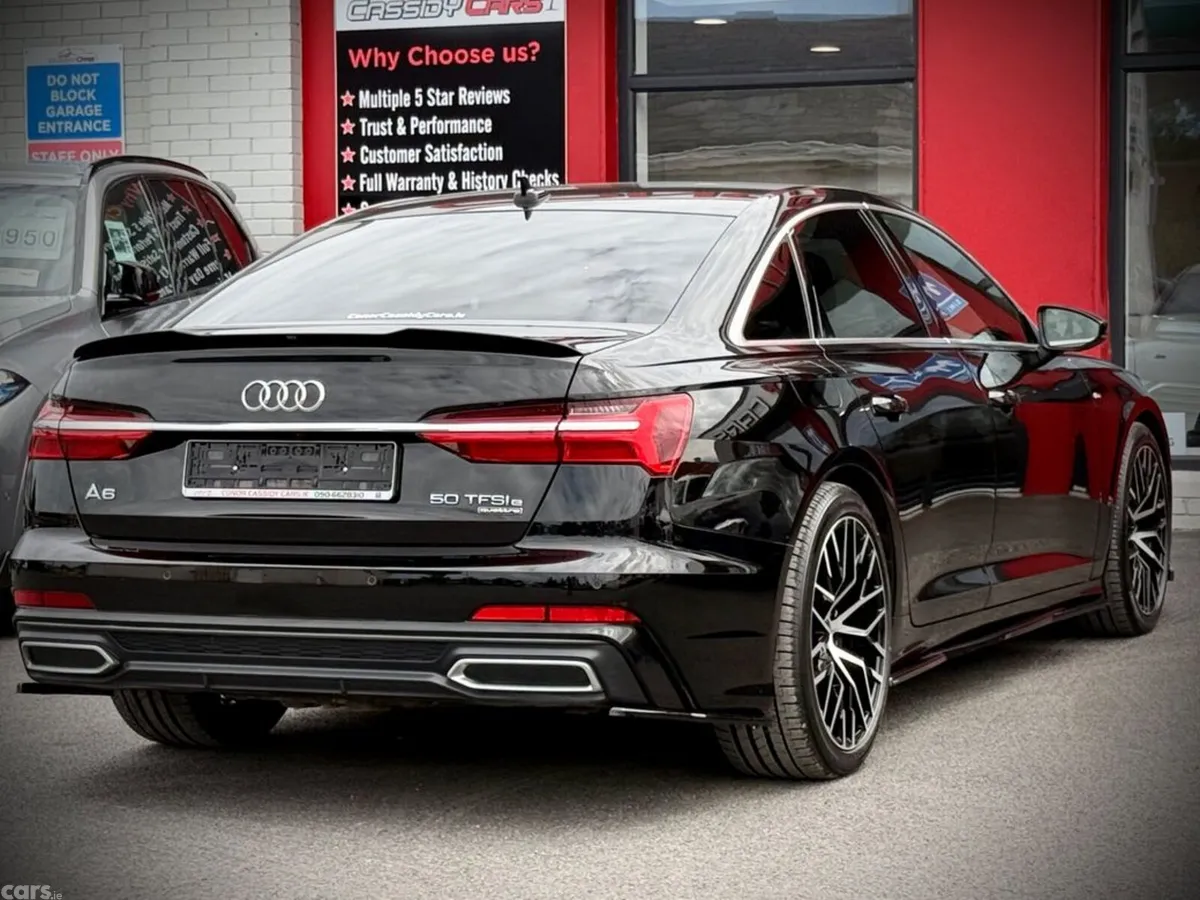 Audi A6 Saloon, Petrol Plug-in Hybrid, 2022, Black