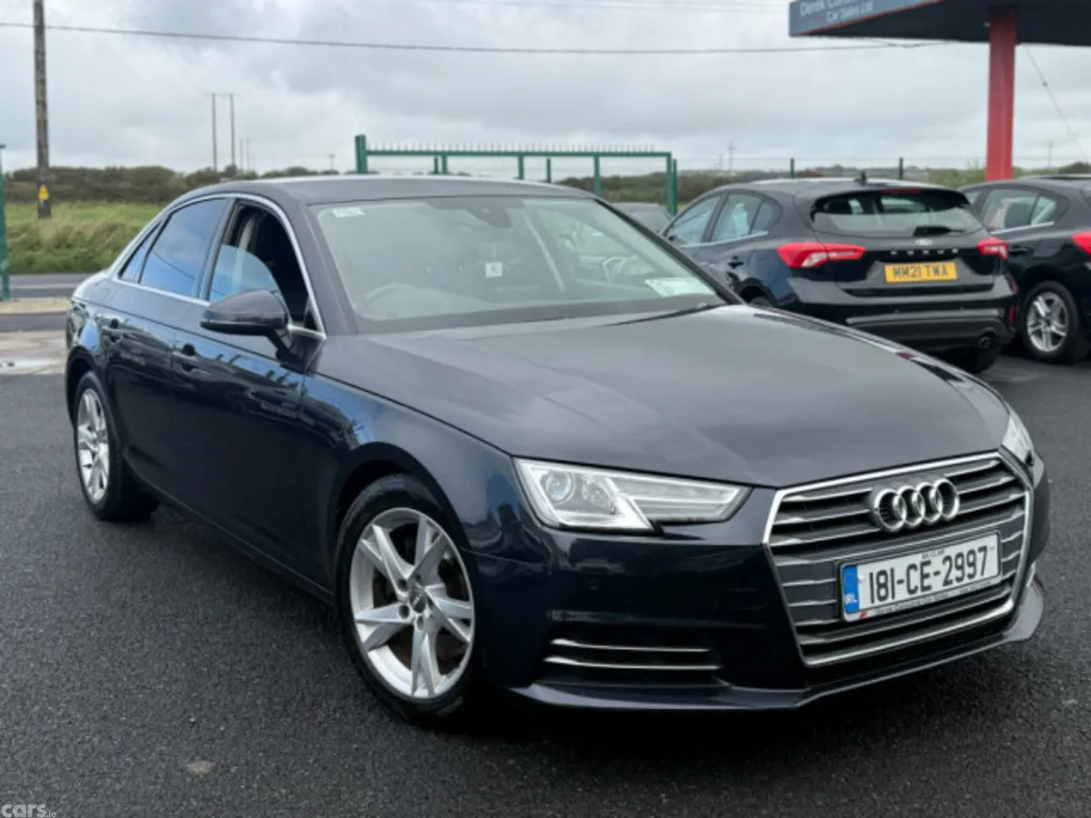 Audi A4 Saloon, Diesel, 2018, Blue