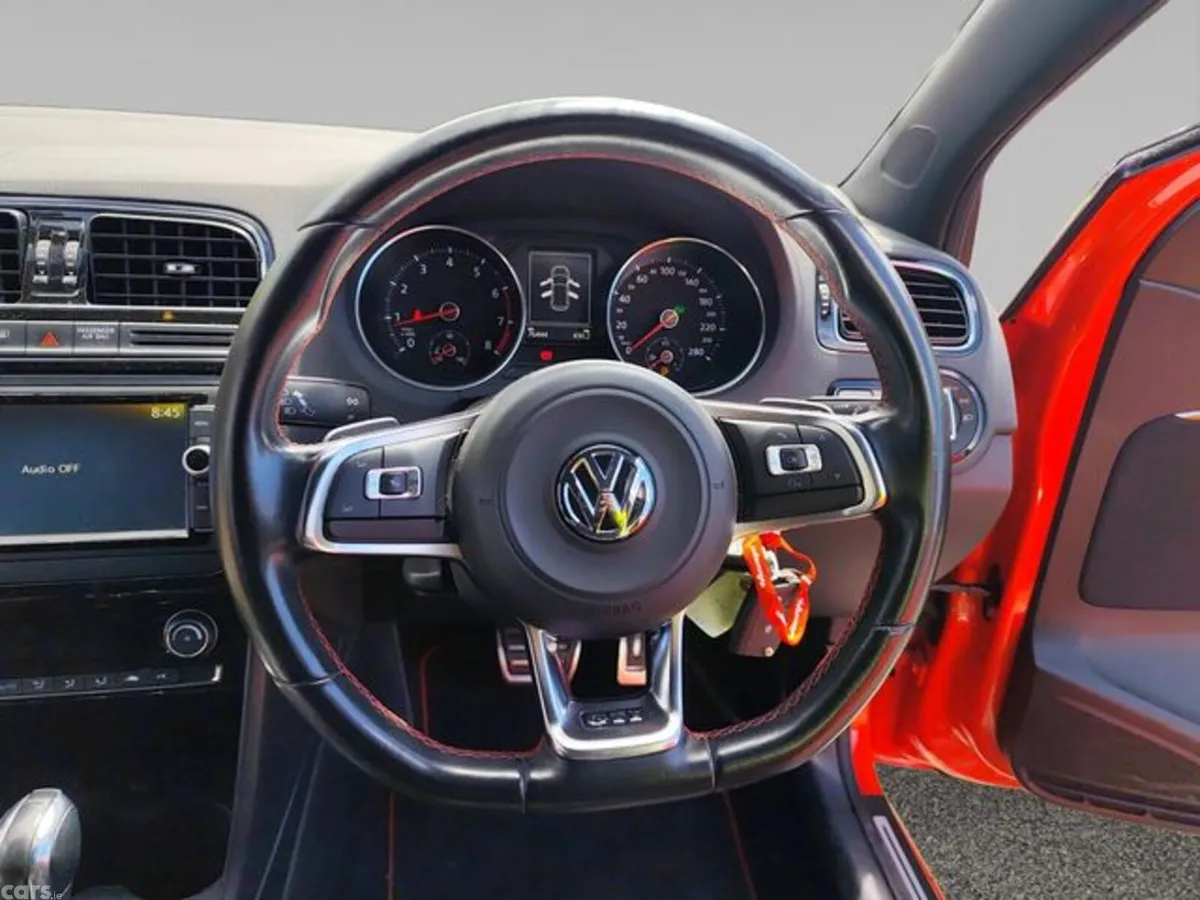 Volkswagen Polo Hatchback, Petrol, 2015, Red